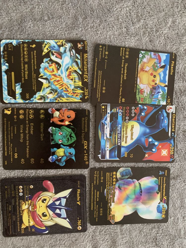 Karty czarne pokemon