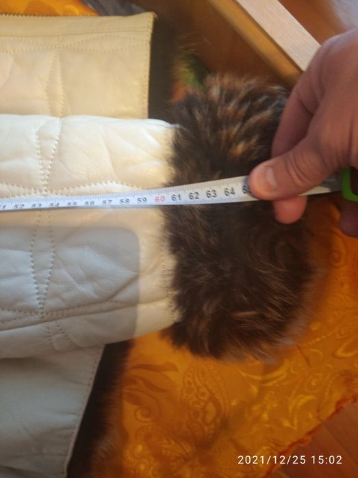 Куртка зимова шкіряна Franko de Marko