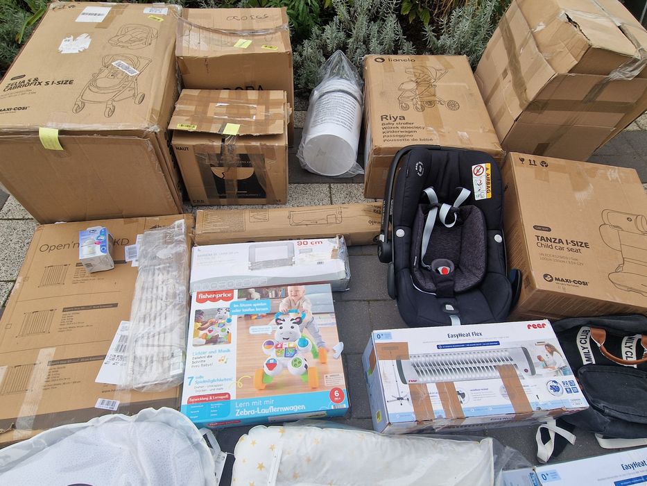 Paleta mix, towar  BABY , klasa c - uszkodzone , zwroty konsumenckie a