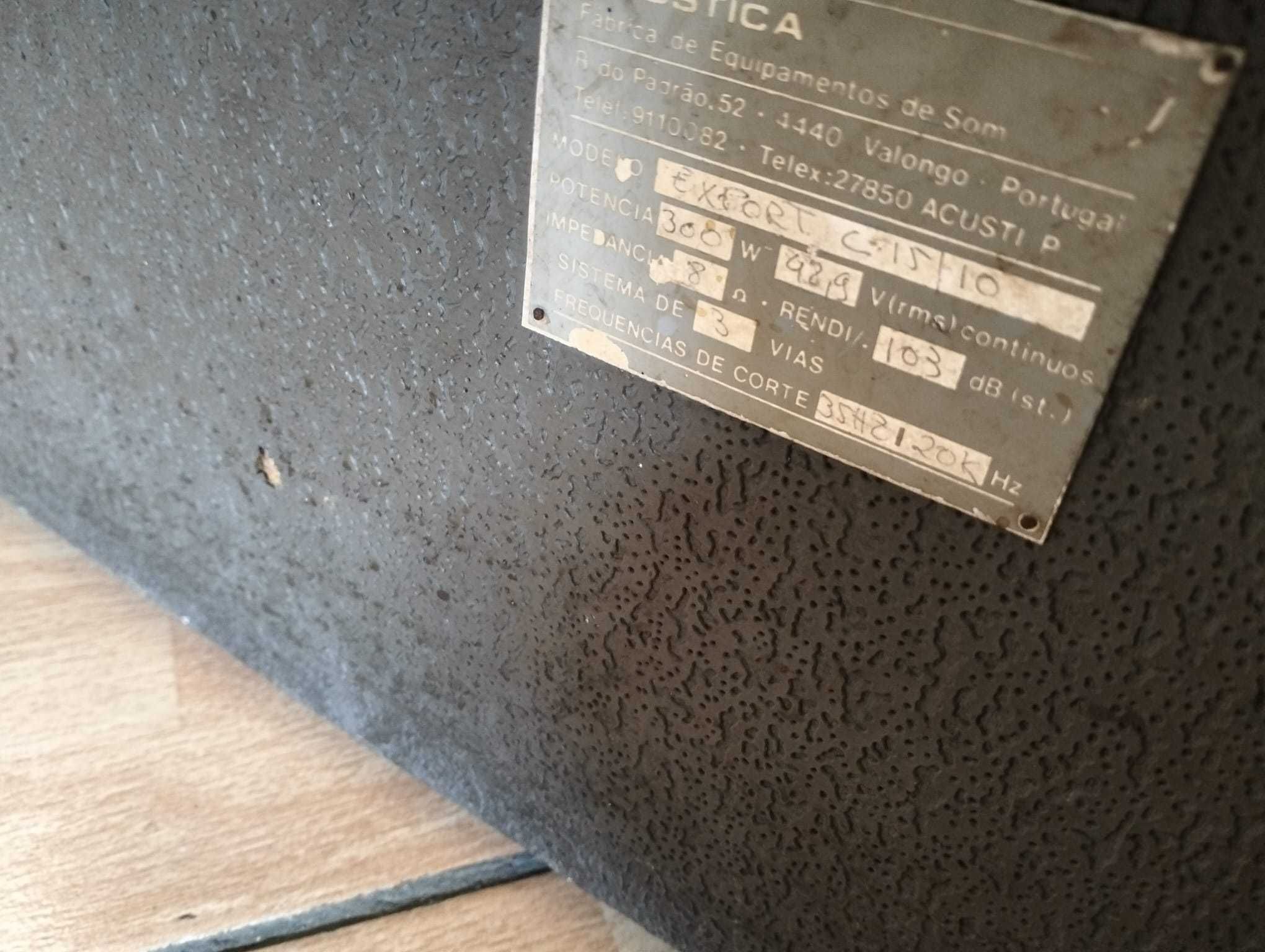 Coluna Acústica 300W, 8ohm
