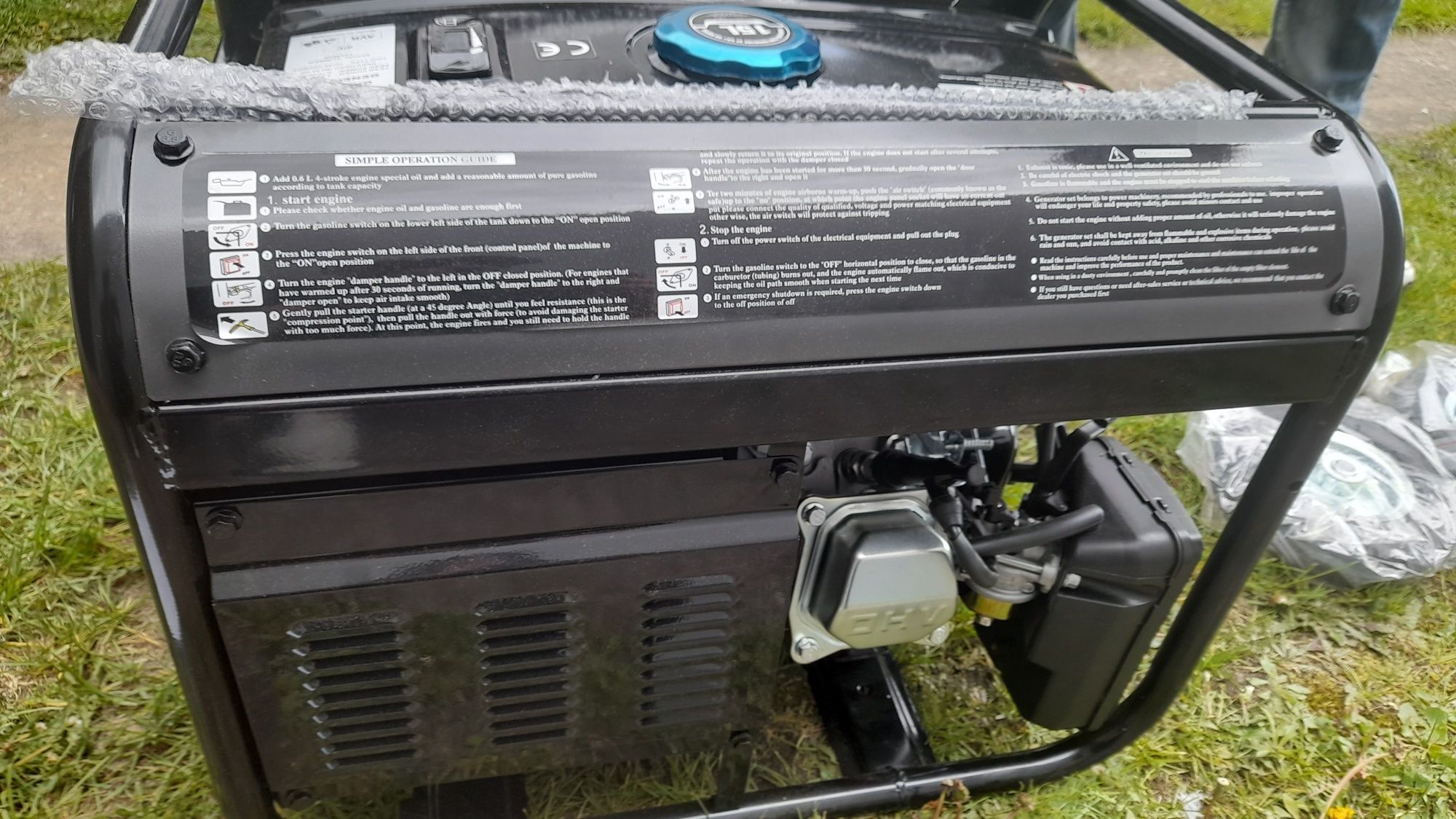 Agregat generator prądotwórczy REEPSHOLT RW-PS 97T