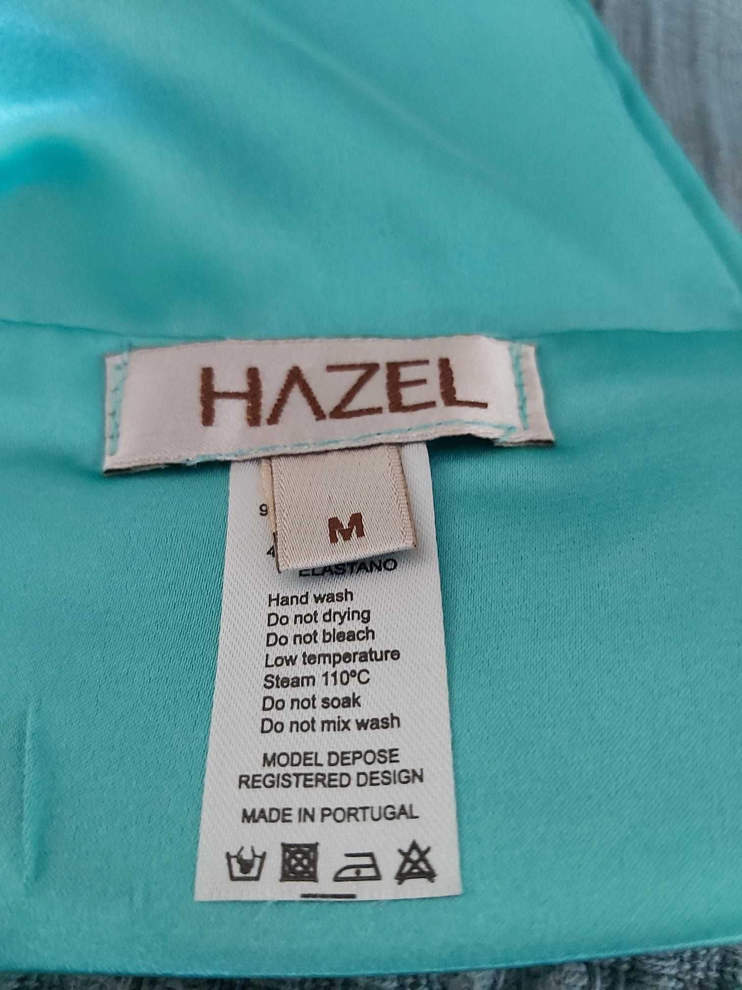 Hazel: Top Curto Verde em Cetim de Um Ombro com Pregas