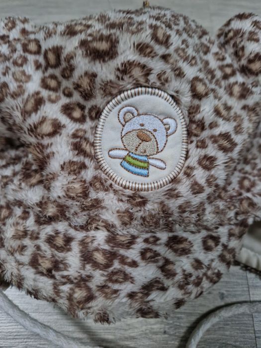 Komplet zimowy niemowlęcy czapka szalik 6-9 miesięcy Magrof