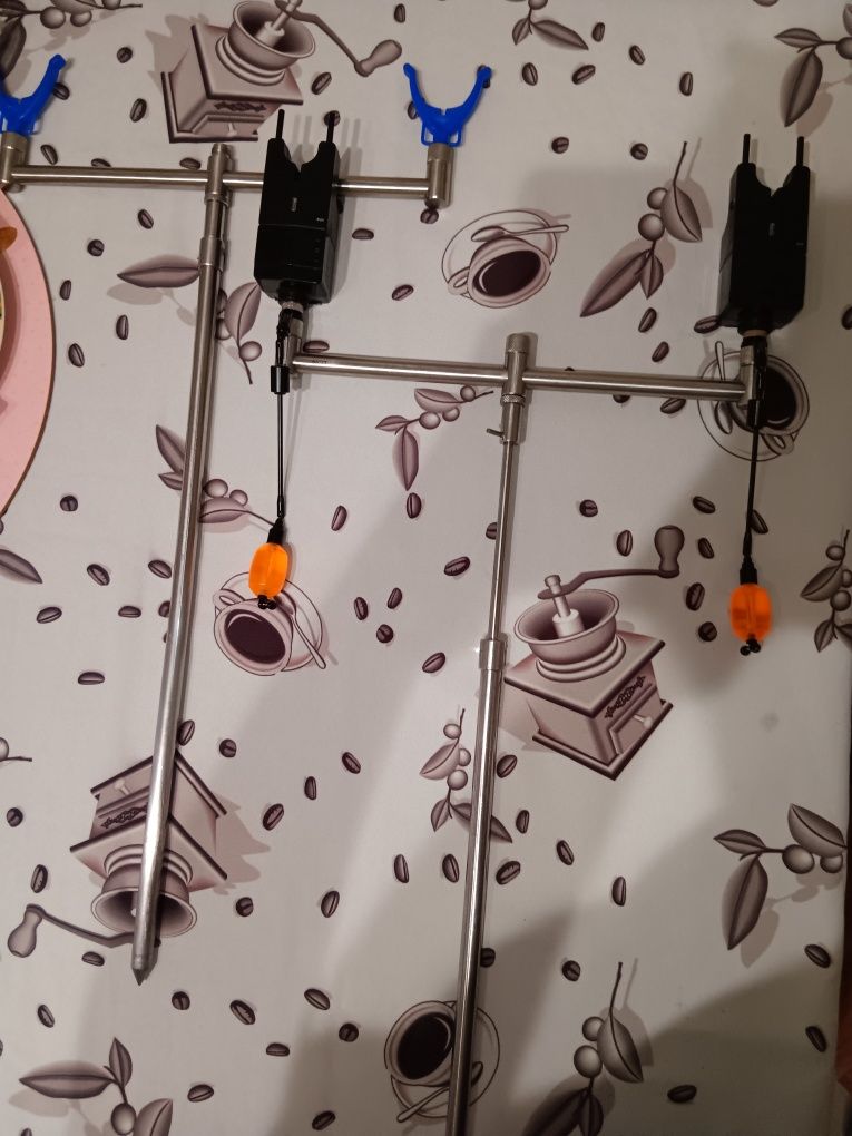 Podpórki sygnalizatory buzzbary swingery wędkarstwo