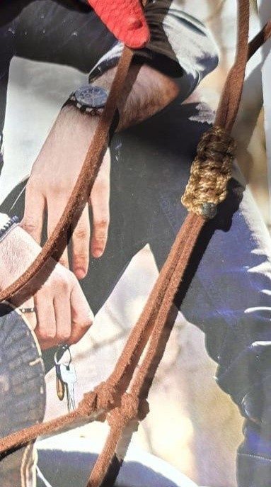 Naszyjnik kamień Turmalin surowy damski męski regulowany sznurek zamsz