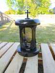 Lampion granitowy (czarny)