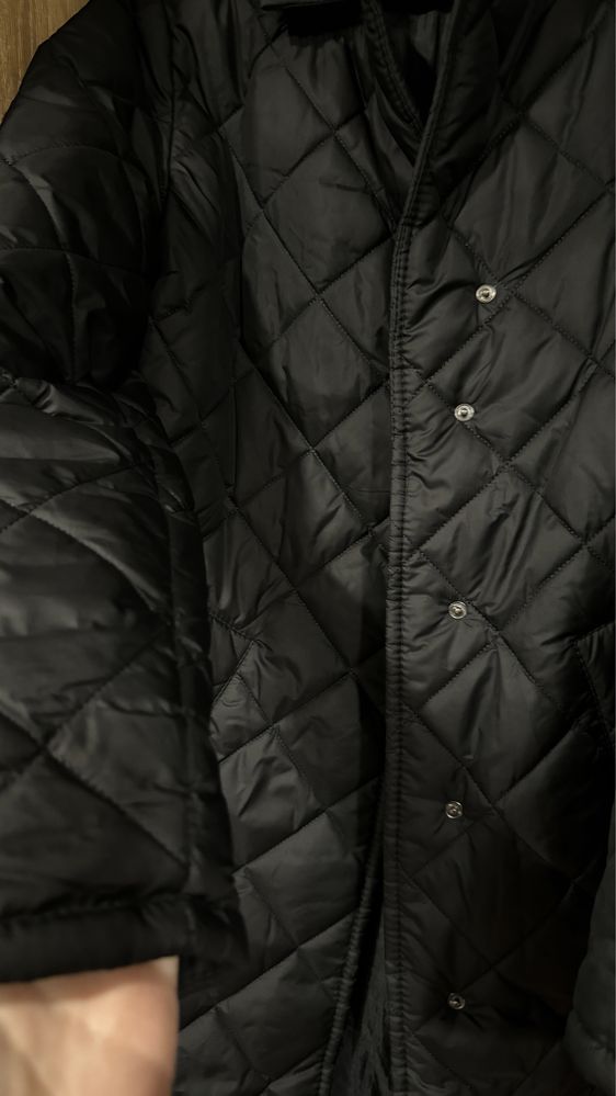 Куртка пальто чорне розмір 42-44