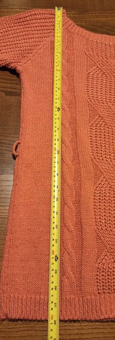 Sweter, sweterek koralowy r. S