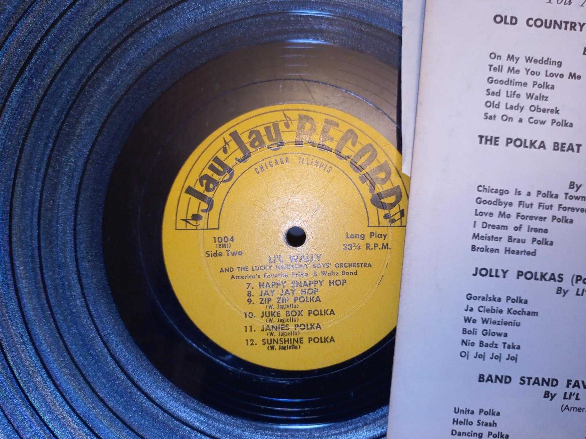 Li'l Wally – Polka Band Stand Favorites LP-1004 Jay Jay Record