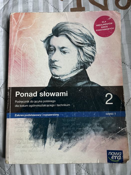 Podręcznik do języka polskiego Ponad słowami 2 część 1