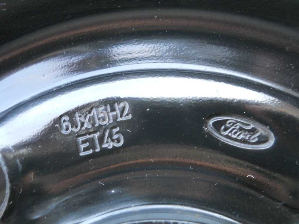 Felgi 15 4x108 ET45 Ford Fiesta MK7 MK8 Ka + ORYGINALNE F.Vat + GRATIS