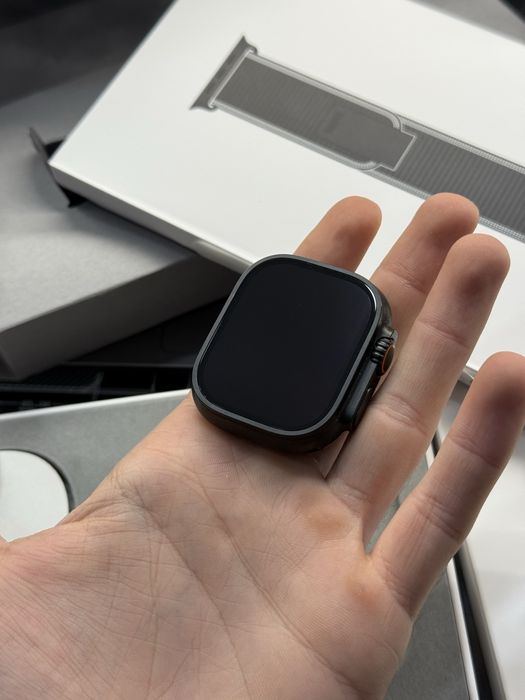 New open/box apple watch ultra 3 49mm black titananium + гарантія