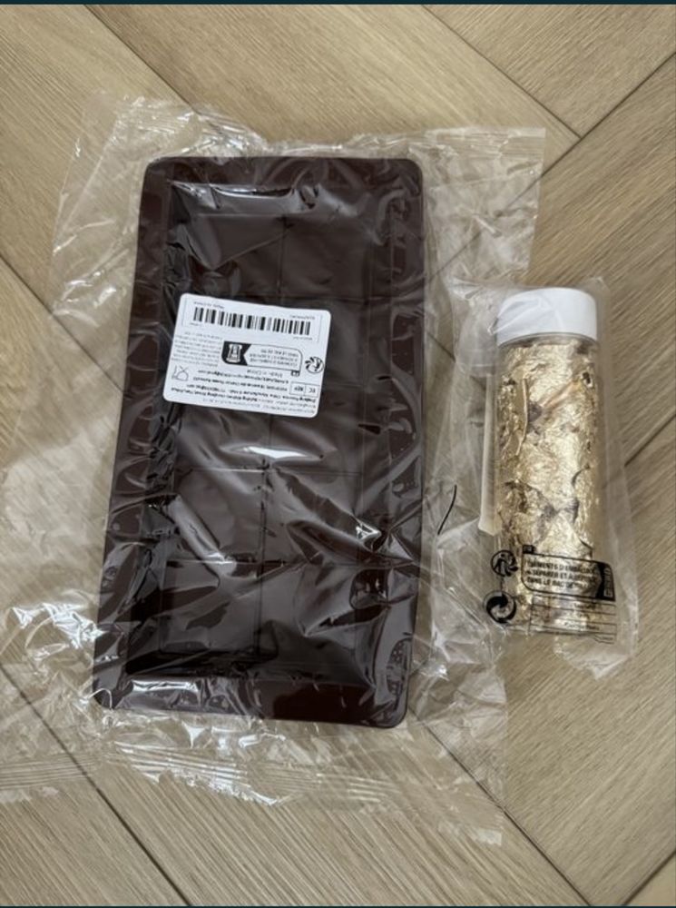 Foremka Do Czekolady Dubajskiej + Płatki Złota Do Dekoracji