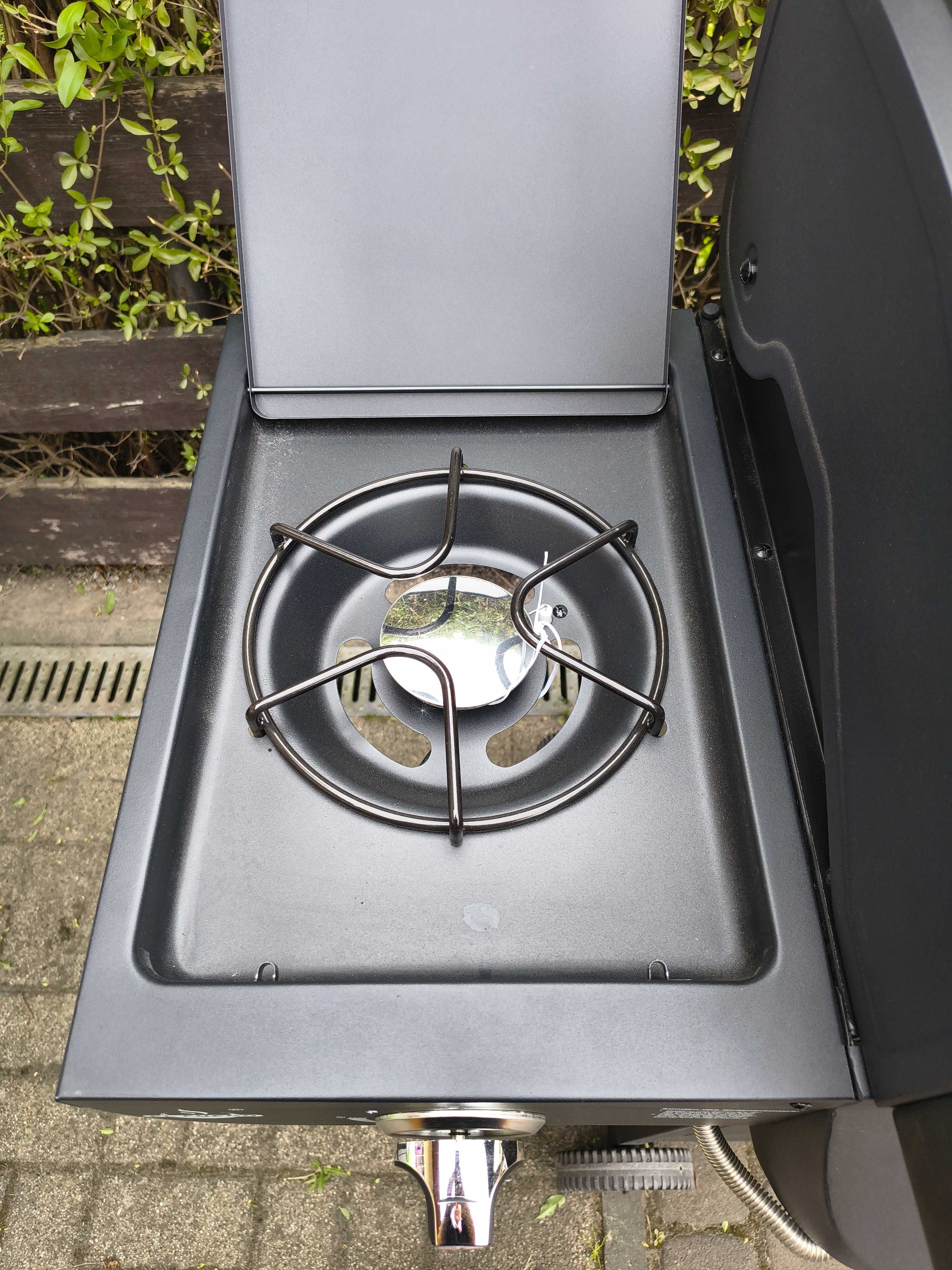 Grill Gazowy EL FUEGO COLUMBUS 3+1 12.29kW 56x41cm NOWY + reduktor !