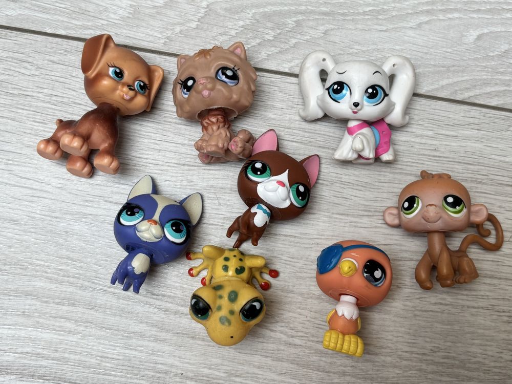 Zestaw 8 figurek LPS Littlest Pet Shop