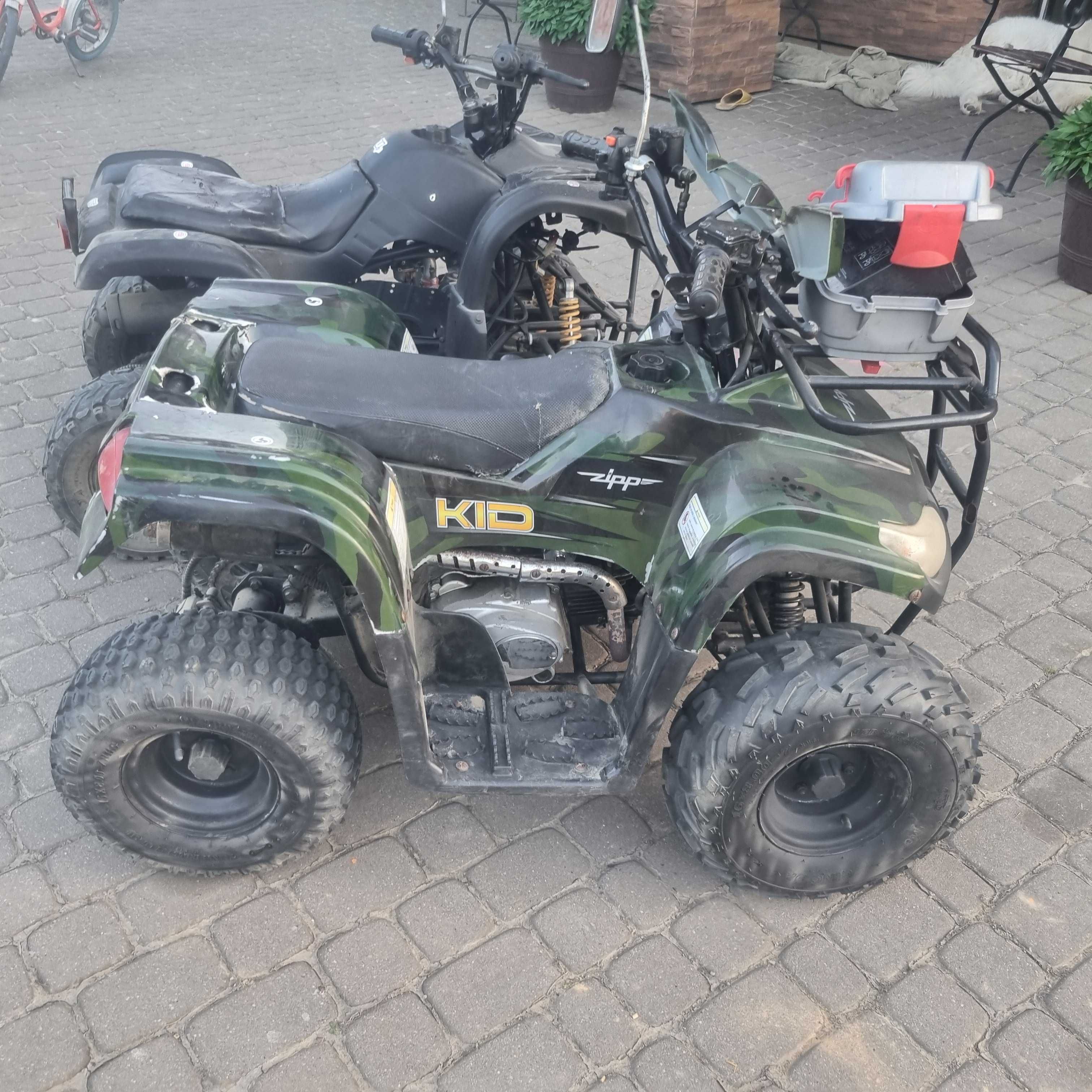 Quad Kład 125CC dwa Kłady