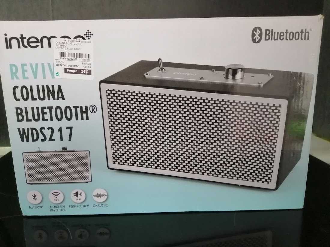 Coluna Bluetooth WDS2 1 7 NOVA E EMBALADA