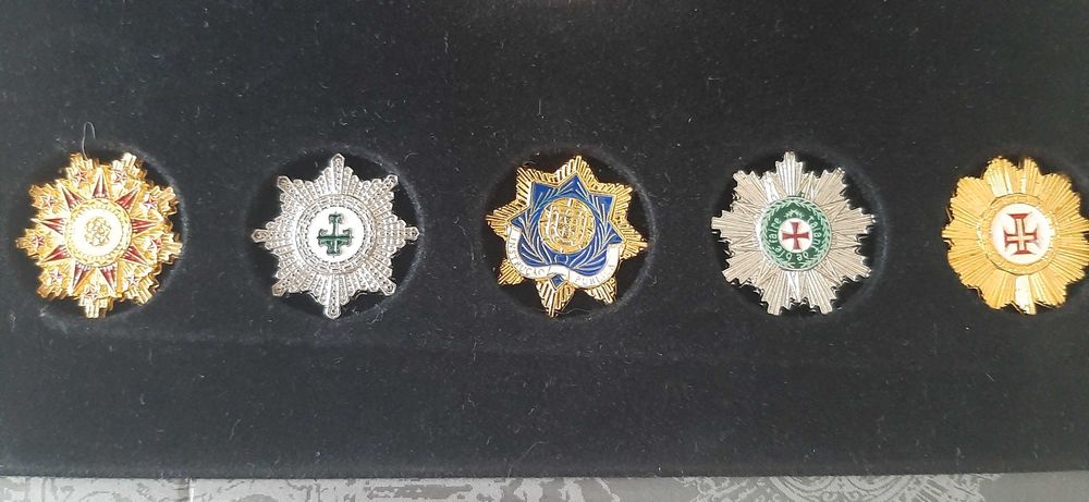 Coleção Réplicas Miniatura Condecorações de Portugal