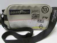 Bolsa tiracolo "Goodyear" com logos clássicos desporto motorizado
