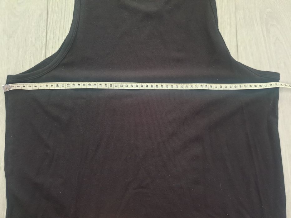 Bokserka rozm. XXL czarna koszulka podkoszulka