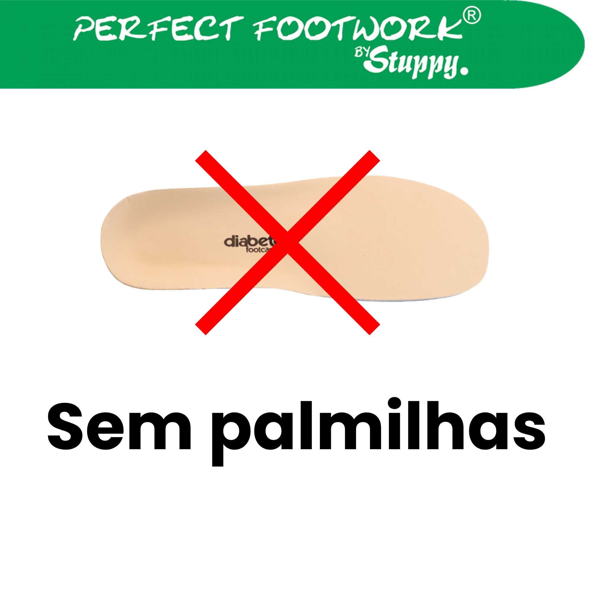 71 Pares de Calçado Ortopédico e Diabético 100% Pele Stuppy Footwork