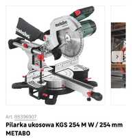 Pilarka ukosowa / kapówka Metabo z przesuwem KGS 254 M