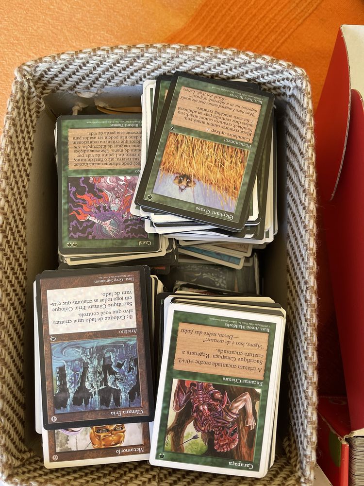 Coleção cartas magic