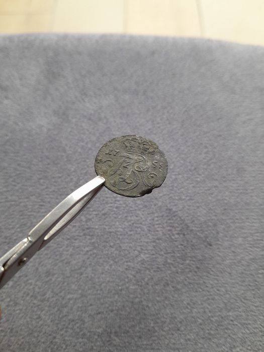 August III Sas. Trojak (3 grosze) 1758 Gdańsk