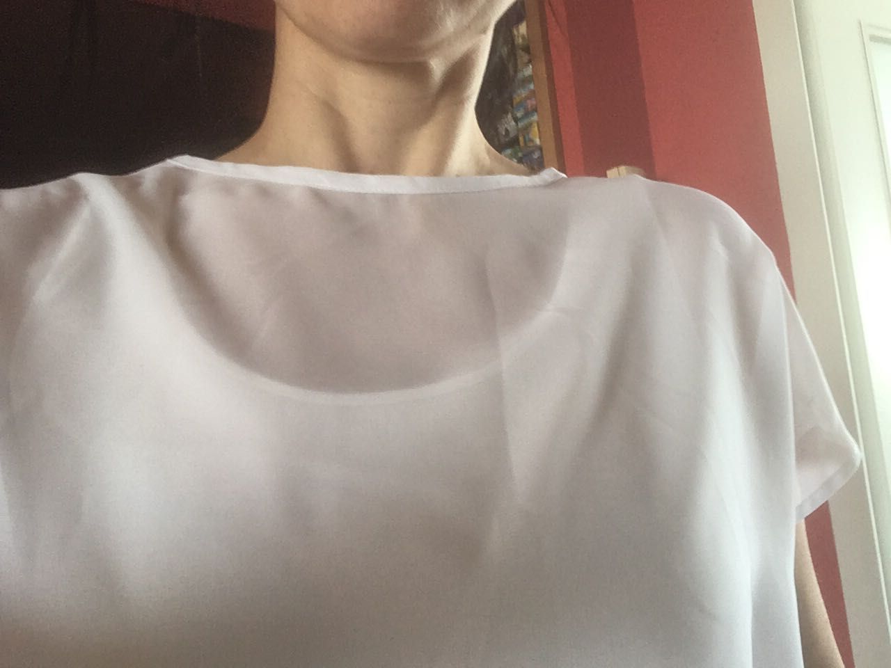 oryginalna sukienka biała/matowe miedziane cekiny rozmiar S