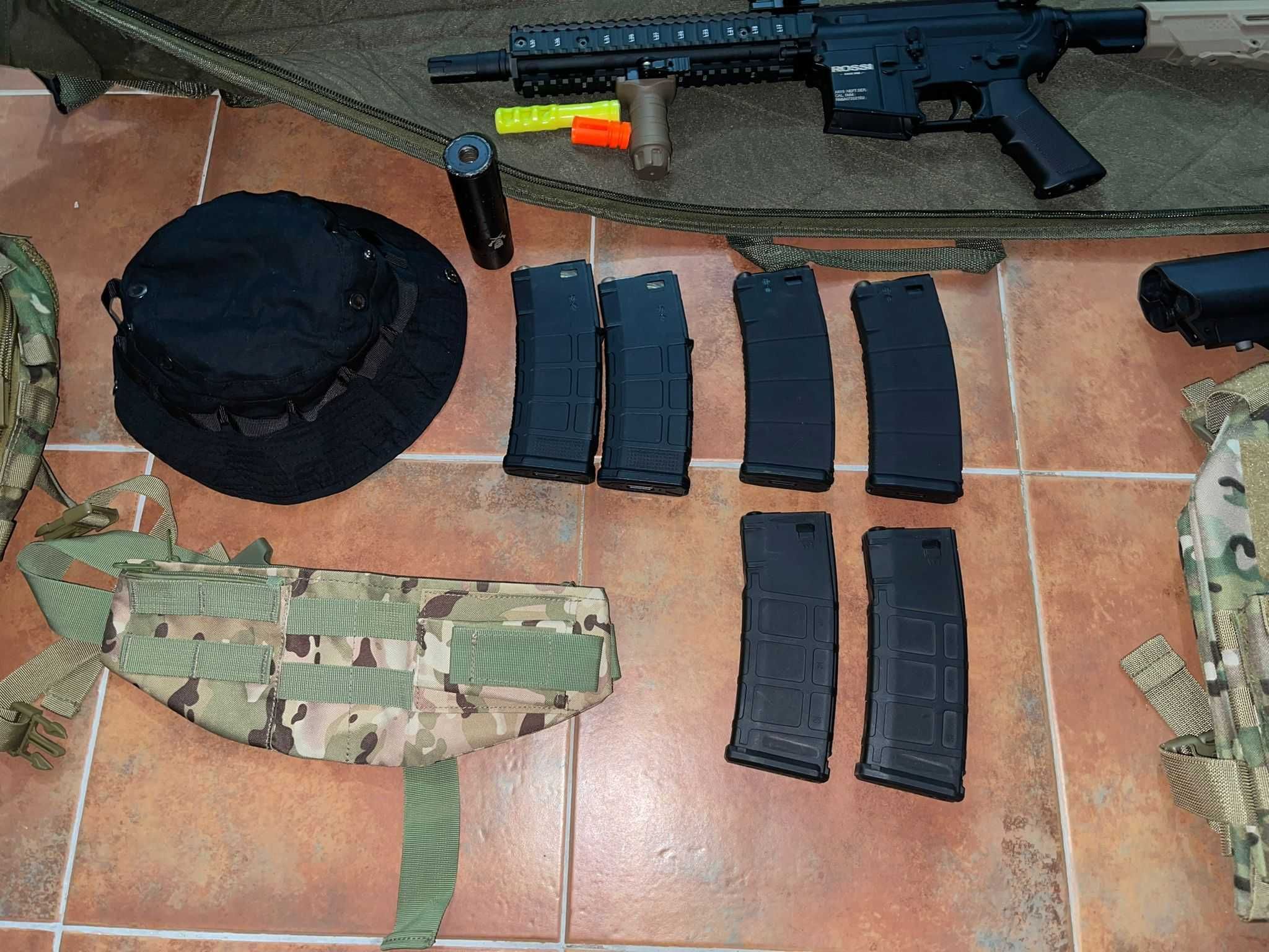 Airsoft ROSSI Neptune 9″ MARSOC FULL BK