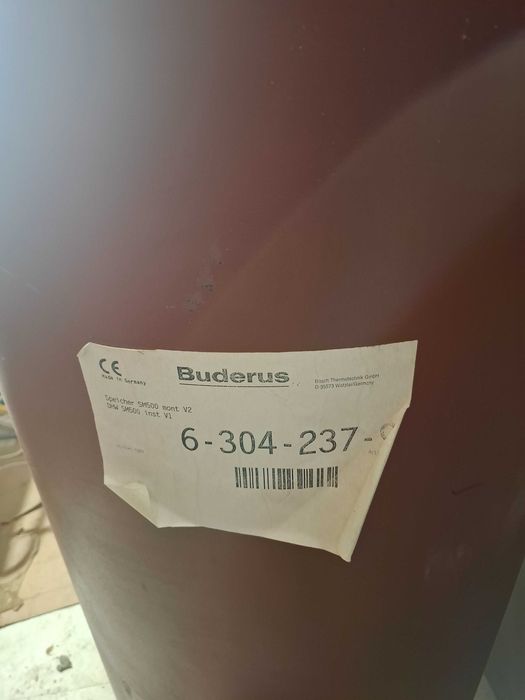 Bufor Buderus 500 litrowy 2 wężownice