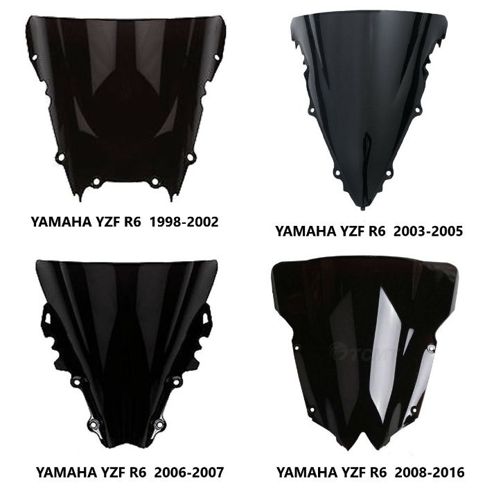 Szyba Nowa YAMAHA YZF R6 1998r-2016r