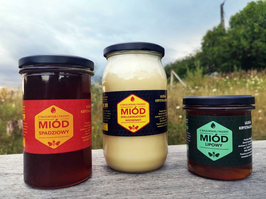 Miód z Puszczy Boreckiej