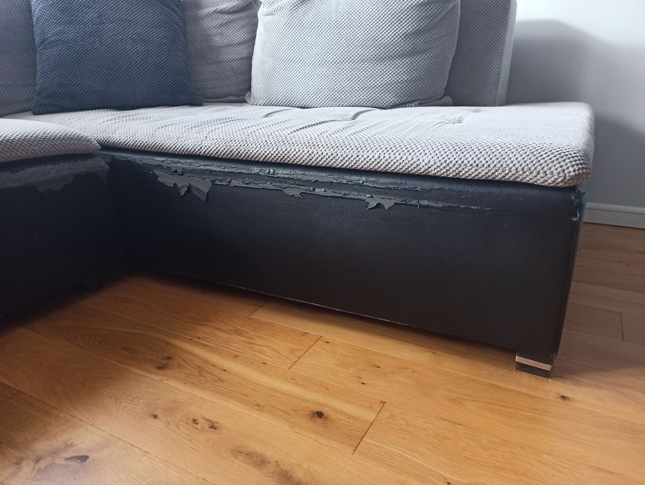 Narożnik z funkcją spania