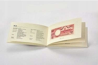 ALBUM 1990 Banknoty Miasta Polskie - 9 szt