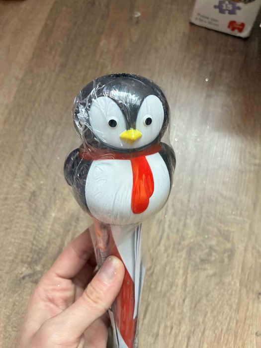 solarna lampa - pingwinek