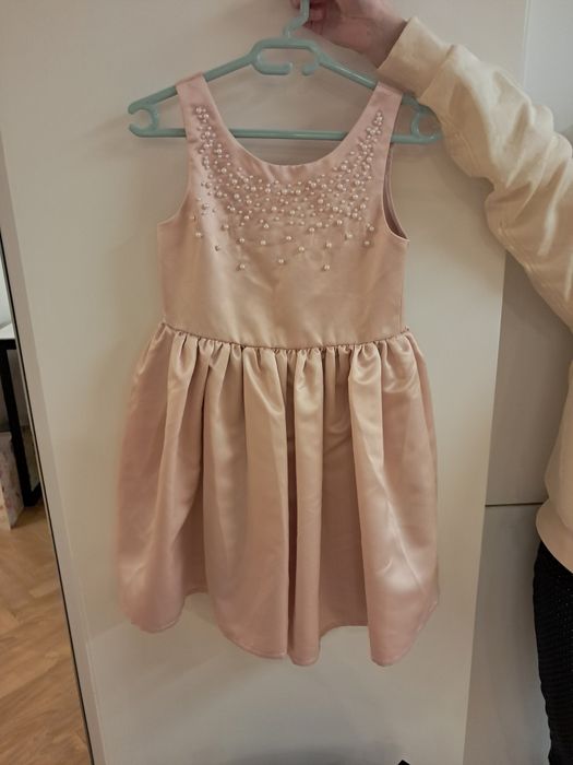 Święta! Sukienka suknia bolerko żakiet H&M ślub wesele przyjęcie różow