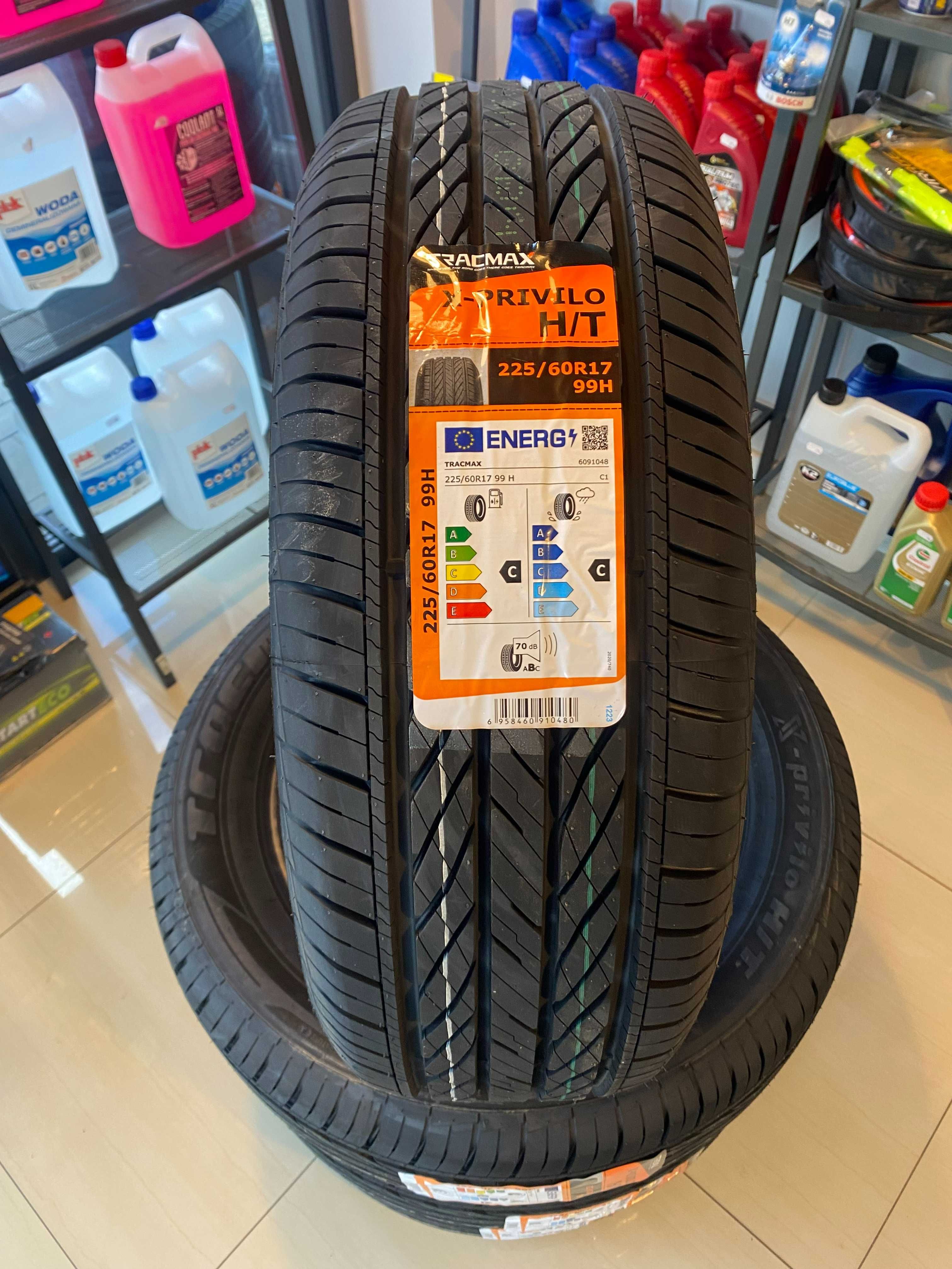 NOWE Opony opona letnia letnie TRACMAX 225/60R17 X-PRIVILO H/T 99H