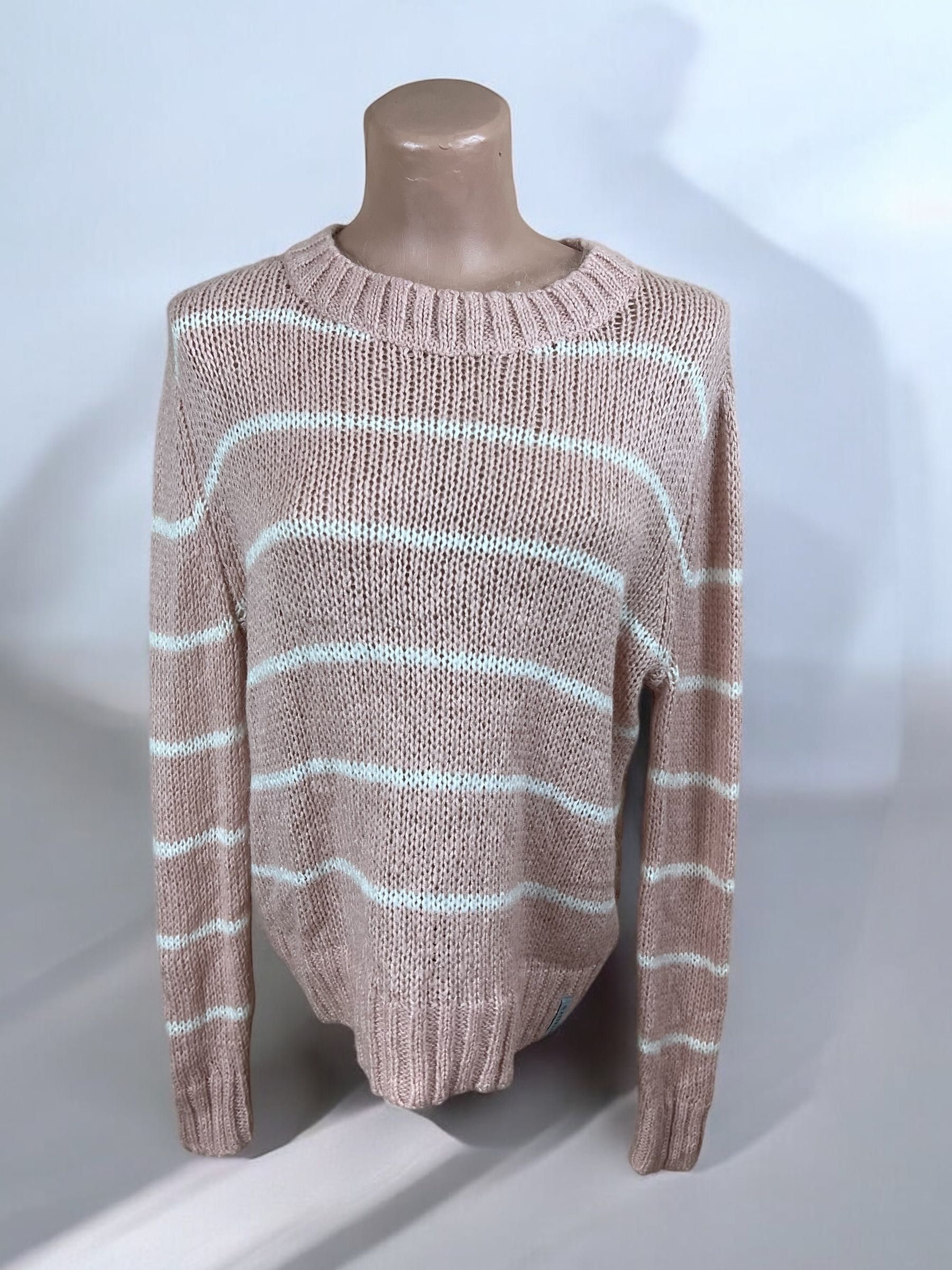 Superdry roz. L damski sweter w paski