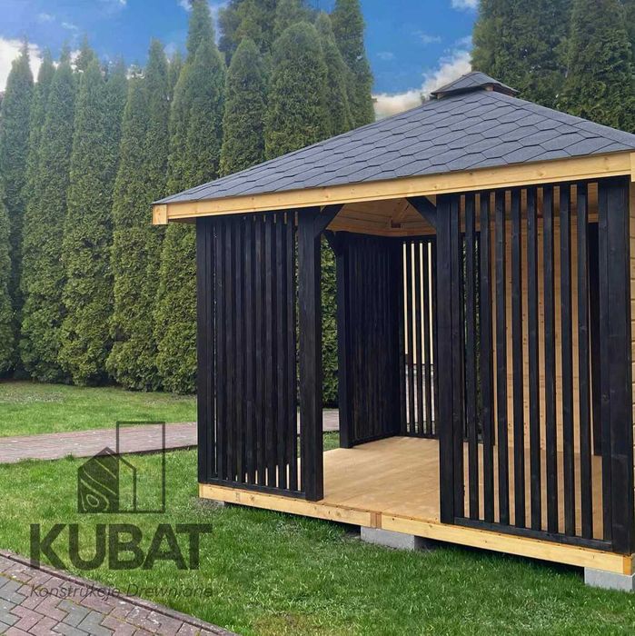 Altana ogrodowa/ Altanka/Altana z lamelami Carmen z lamelami 3x3
