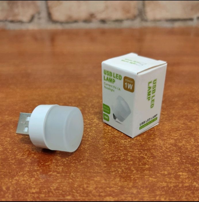 USB лампа 1W (біле світло)