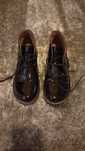 Botins em verniz preto da kickers