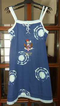 Vestido de verão com alças da Minnie cerca 8 anos