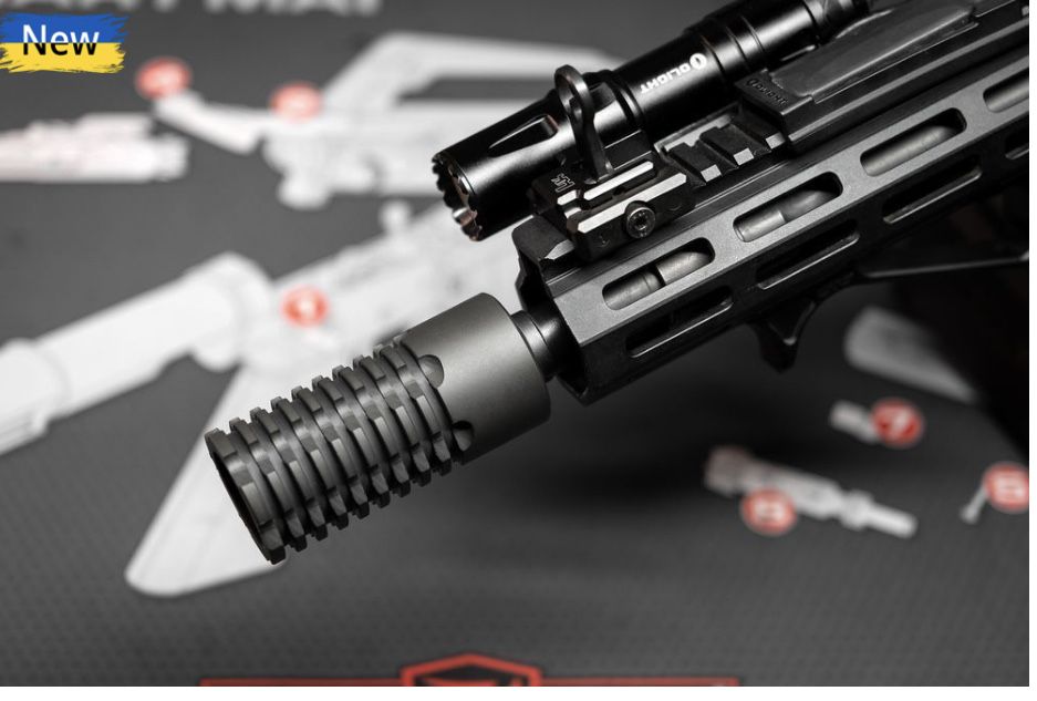 Пламегаситель AFTactical + насадка-компенсатор