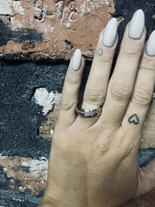 Obrączka złota cyrkonie r 18 Nowa