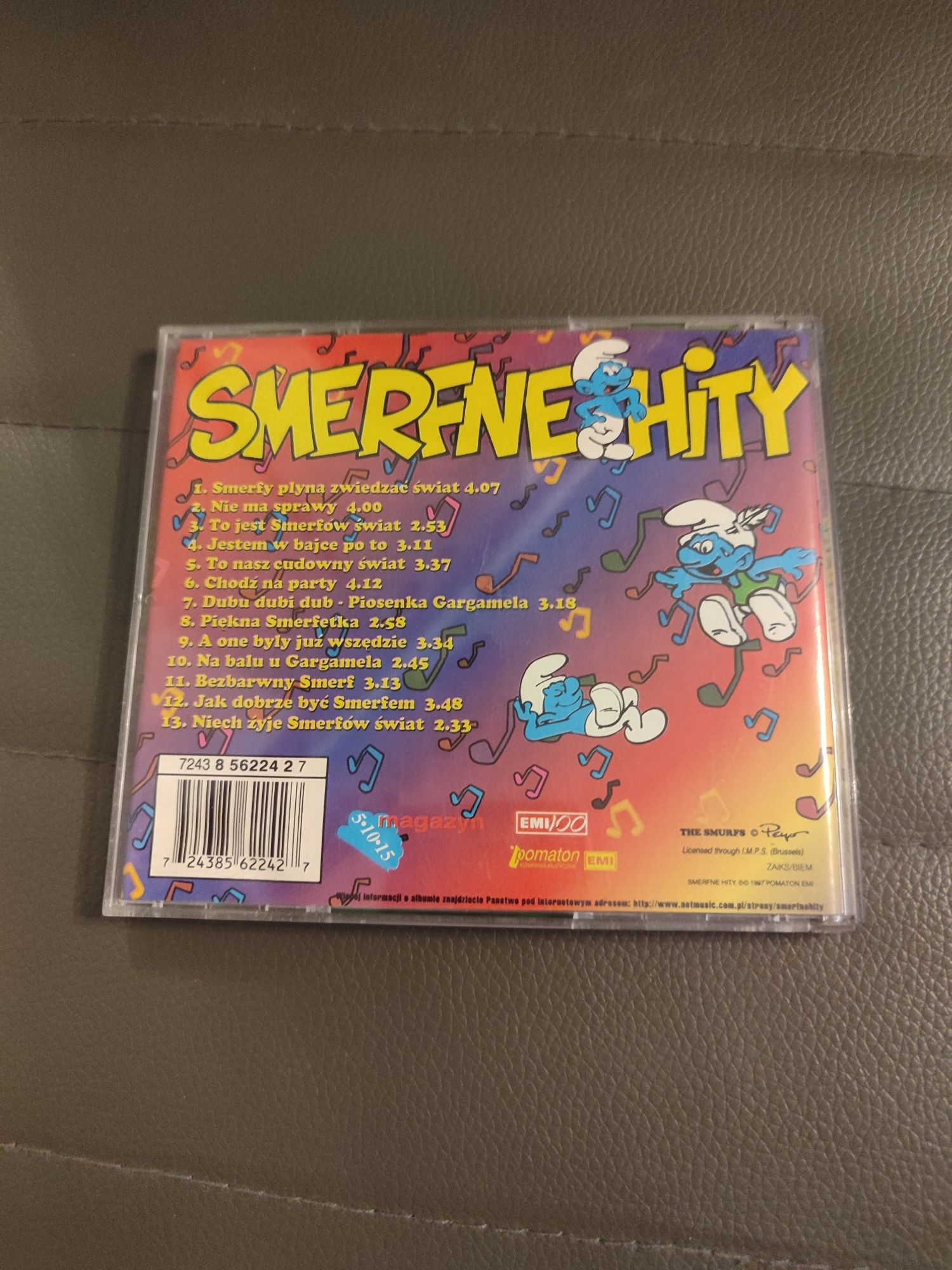 Smerfne Hity płyta CD