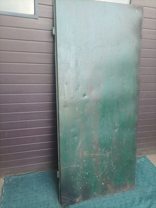 Drzwi metalowe budowlane techniczne 199×87