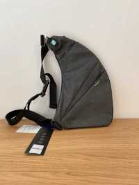 Mala masculina - Backpack & Crossbody Bag - Entrega grátis