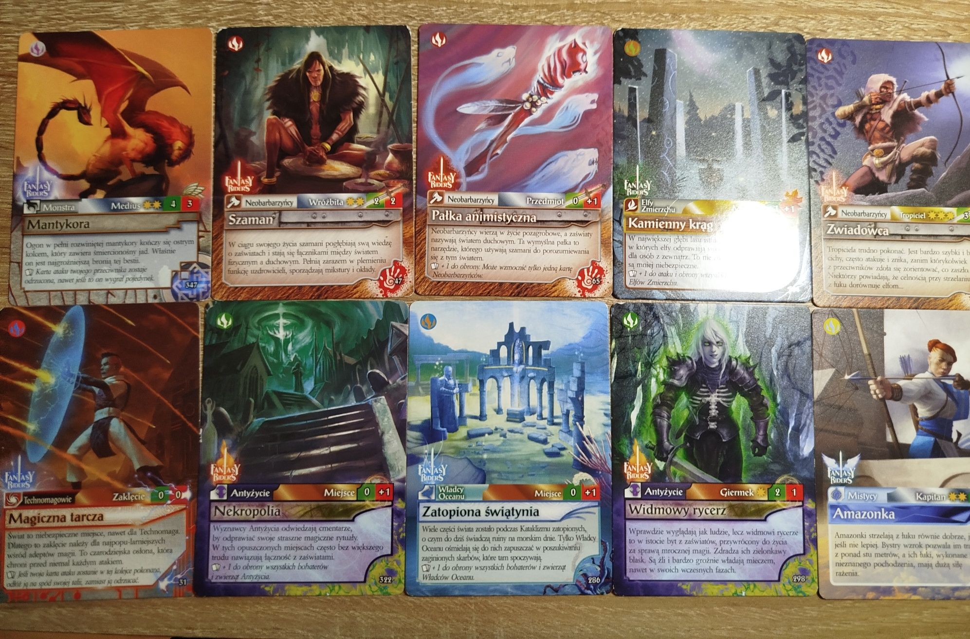 Karty Fantasy Riders