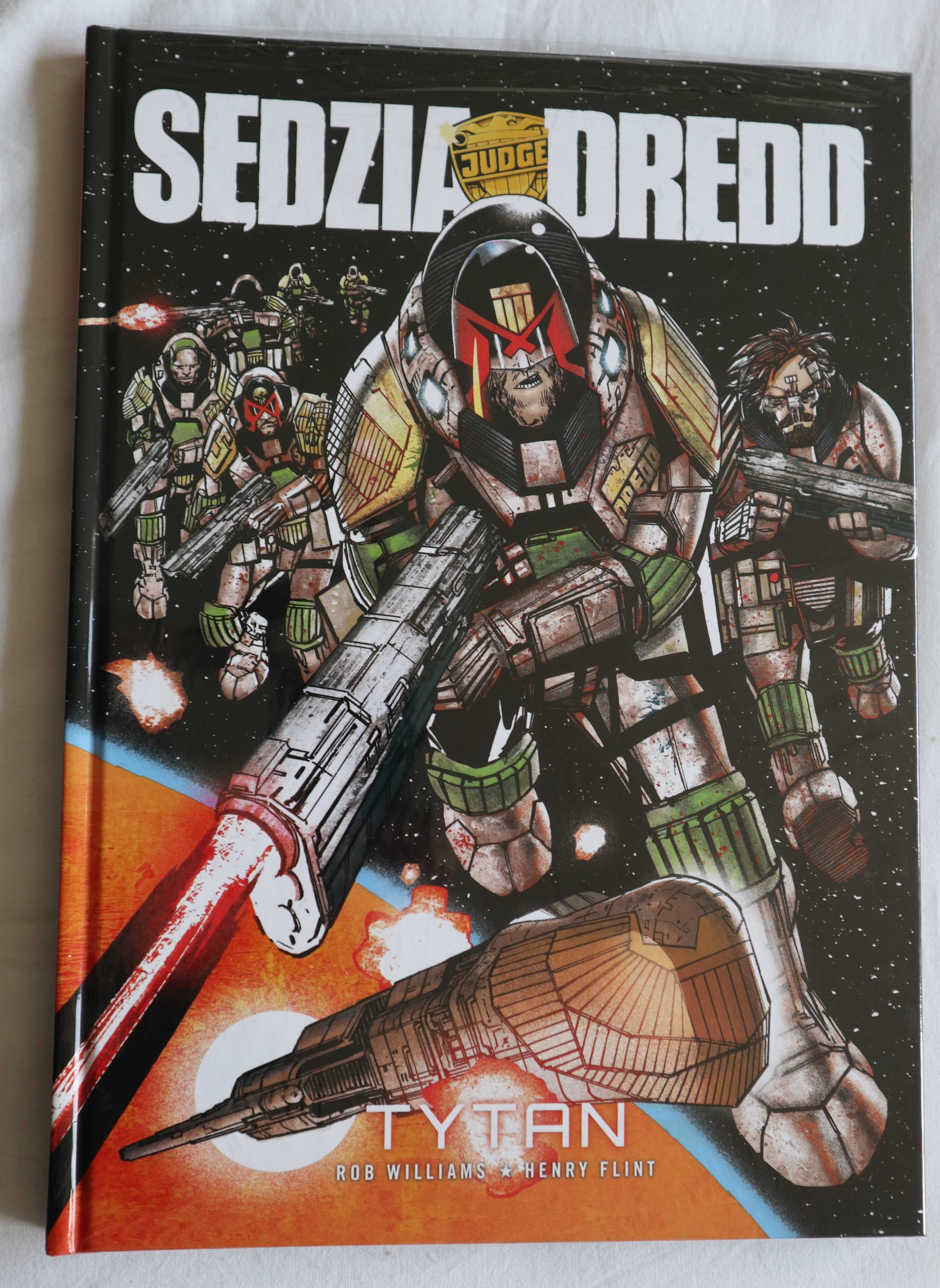 Sędzia Dredd Tytan okładka limitowana